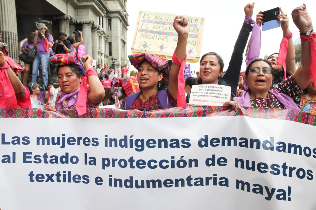 Día de la mujer 2017 en la Ciudad de Guatemala